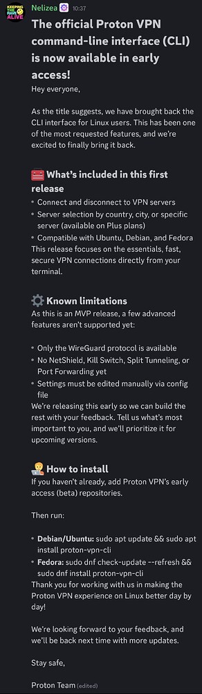 Proton VPN 2025-2026 fall and winter roadmap - General - Privacy Guides ...