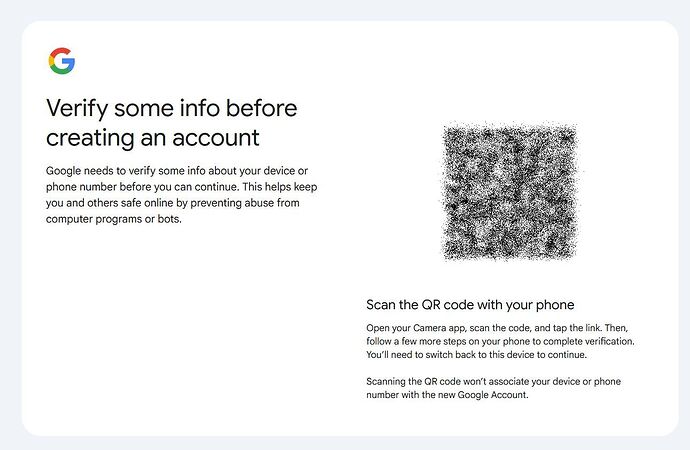 GOOGLE ACCOUNT_QR Code Verification (Censored)