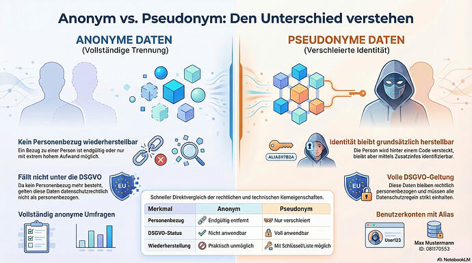 Aonym vs. Pseudonym