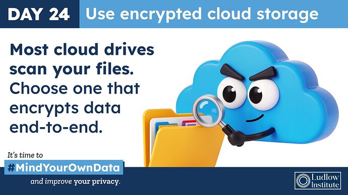 LUDLOW INST._Mind Your Own Data - Day 24_E2EE Cloud (2026)