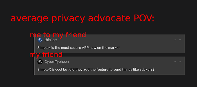average privacy advocate POV