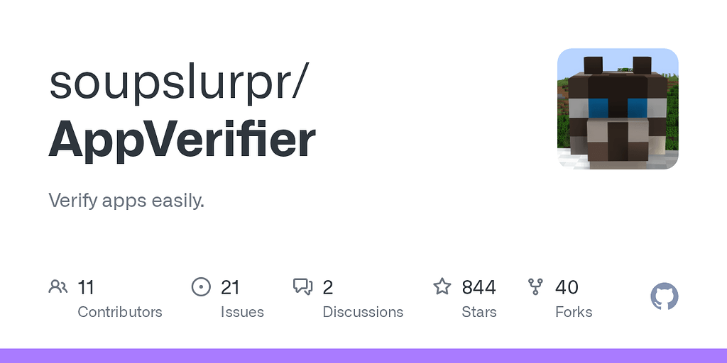 AppVerifier - Tool Suggestions - Privacy Guides Community