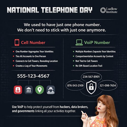 LUDLOW INSTITUTE_VoiP Number vs Cell Number (2026-04-25)