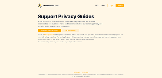 Screenshot 2025-12-19 at 19-00-47 Privacy Guides Fund