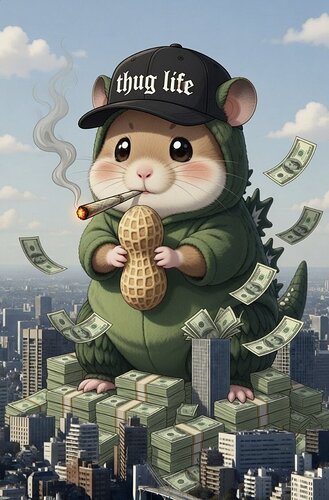 Ofcom wrote. Again.
Demanding that 4chan pay its fine. Sent us bank details and everything. Oh no. Super scary.
We replied with a hamster. Again.
