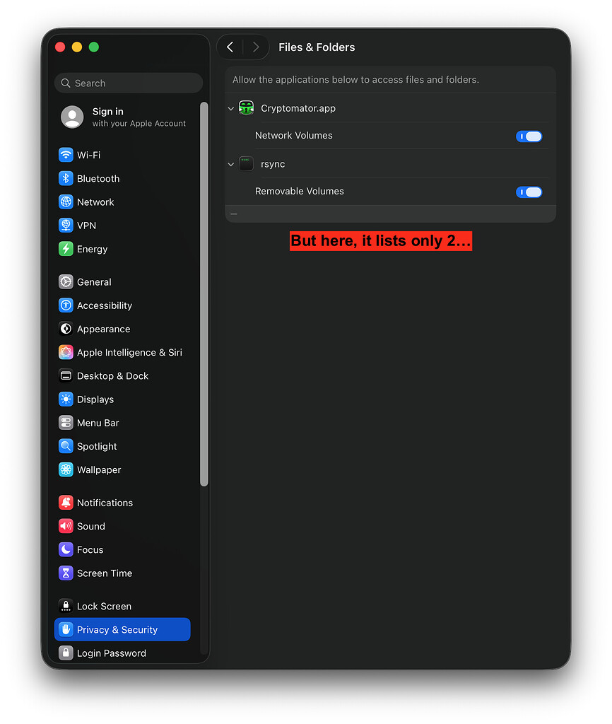 Need help on 'Files and Folder' permissions on macOS - Questions ...